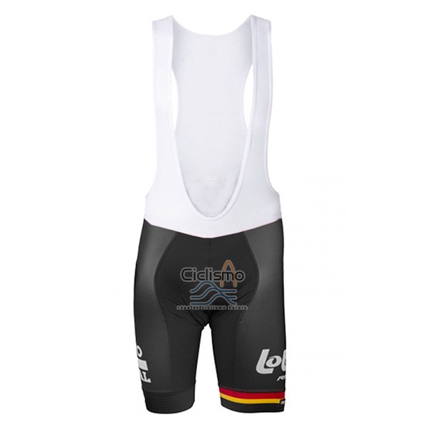 Lotto Soudal Ropa Ciclismo Culotte Corto 2017 Mangas Cortas Negro